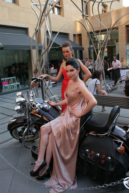 Harley Davidson show at Beirut Souks